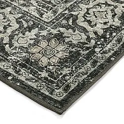 Tapete de tecelagem plana - Meralis (preto)