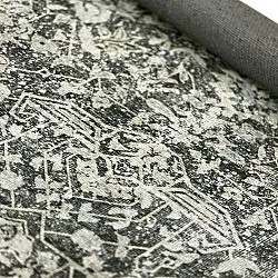 Tapete de tecelagem plana - Meralis (preto)