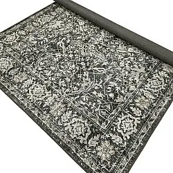 Tapete de tecelagem plana - Meralis (preto)