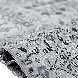 Tapete de tecelagem plana - Myrina (cinza)