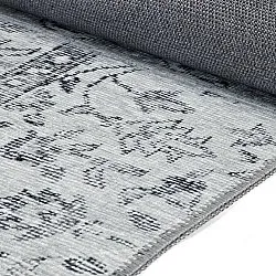 Tapete de tecelagem plana - Myrina (cinza)