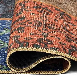 Tapete de tecelagem plana - Myrina (vermelho/multi)