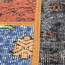 Tapete de tecelagem plana - Myrina (vermelho/multi)