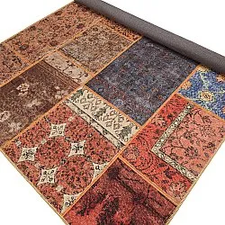 Tapete de tecelagem plana - Myrina (vermelho/multi)