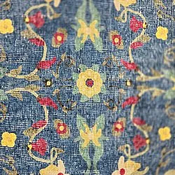 Tapete de tecelagem plana - Nabilar (azul)