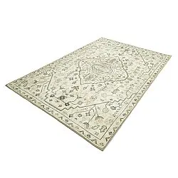 Tapete de tecelagem plana - Nahla (creme)