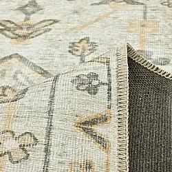 Tapete de tecelagem plana - Nahla (creme)