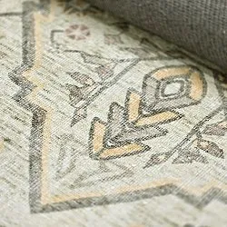 Tapete de tecelagem plana - Nahla (creme)