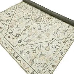 Tapete de tecelagem plana - Nahla (creme)