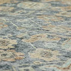 Tapete de tecelagem plana - Noura (azul)