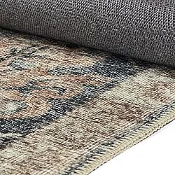 Tapete de tecelagem plana - Noura (azul escuro)