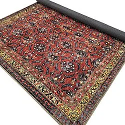 Tapete de tecelagem plana - Omarien (vermelho)