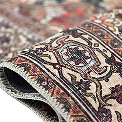 Tapete de tecelagem plana - Samaria (vermelho)