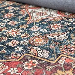 Tapete de tecelagem plana - Samaria (vermelho)