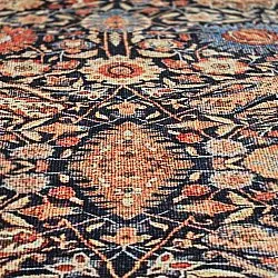 Tapete de tecelagem plana - Selamira (azul/multi)