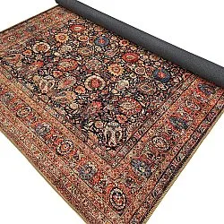 Tapete de tecelagem plana - Selamira (azul/multi)