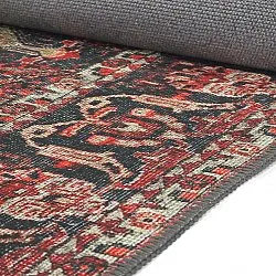 Tapete de tecelagem plana - Velamir (vermelho)