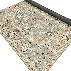 Tapete de tecelagem plana - Yara (bege)