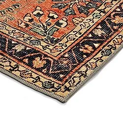 Tapete de tecelagem plana - Yasirah (laranja)