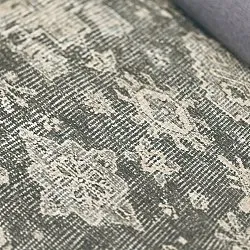 Tapete de tecelagem plana - Zuleina (verde)