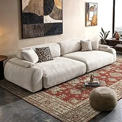 Tapete de tecelagem plana - Zuleina (vermelho)