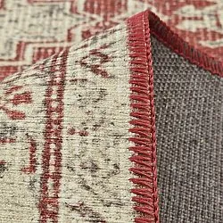 Tapete de tecelagem plana - Zuleina (vermelho)