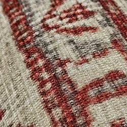 Tapete de tecelagem plana - Zuleina (vermelho)