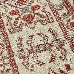 Tapete de tecelagem plana - Zuleina (vermelho)