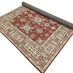 Tapete de tecelagem plana - Zuleina (vermelho)