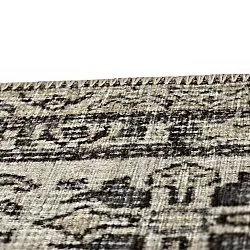 Tapete de tecelagem plana - Zuleina (cinza escuro)