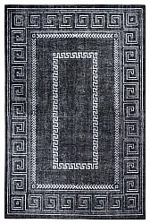 Tapete de tecelagem plana - Ankara Versace (preto)