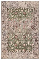 Tapete de tecelagem plana - Bouhjar (verde/multi)