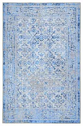 Tapete de tecelagem plana - Denizli (azul)