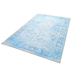 Tapete de tecelagem plana - Gombalia (azul)