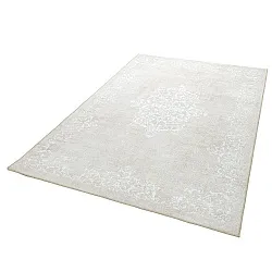 Tapete de tecelagem plana - Santi (bege)
