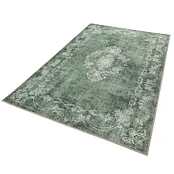 Tapete de tecelagem plana - Taknis (verde)