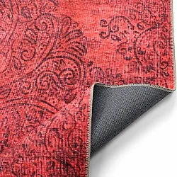 Tapete de tecelagem plana - Valenza (vermelho)