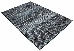 Tapete Wilton - Stella (preto/branco)