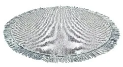 Tapete redondo - Pike (azul)