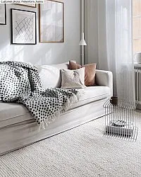 Tapete de lã - Avafors Wool Bubble (bege)