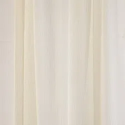Cortinas - Cortina imitação de linho Andrada (bege)