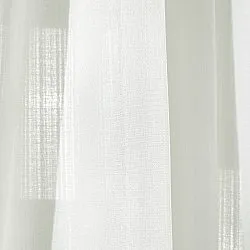 Cortinas - Cortina imitação de linho Andrada (branco)