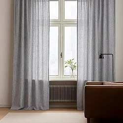 Cortinas - Cortina de linho Cosmina (cinza)