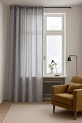 Cortinas - Cortina de linho Cosmina (cinza)