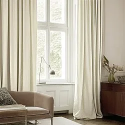 Cortinas - Cortina de linho Melania (bege)