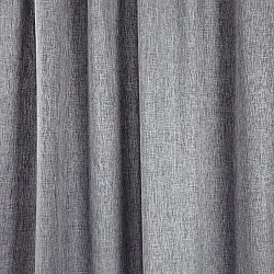 Cortinas - Cortina de linho Melania (cinza claro)