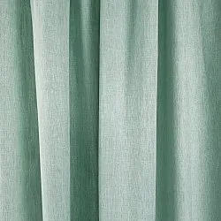 Cortinas - Cortina de linho Melania (turquesa claro)