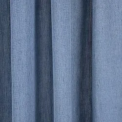 Cortinas - Cortina de linho Melania (azul escuro)