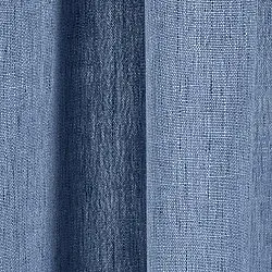 Cortinas - Cortina de linho Melania (azul escuro)