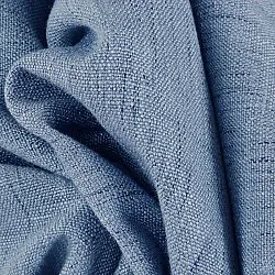 Cortinas - Cortina de linho Melania (azul escuro)